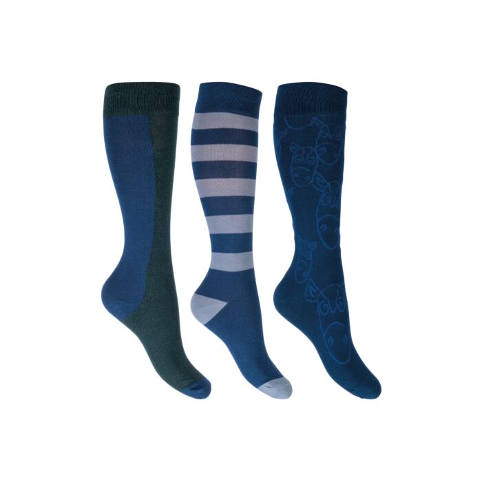 Kids riding socks -Houston- set of 3