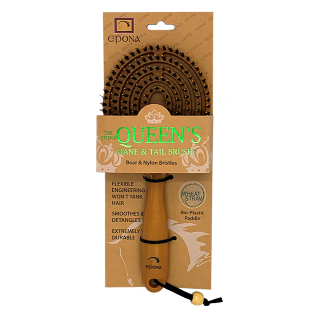 Queen&#39;s mane and tail brush in packaging