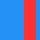 12' / Blue and red