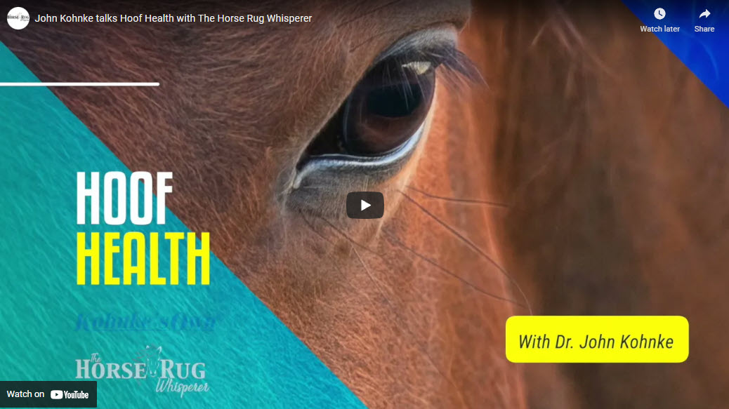 hoof health with Dr John Kohnke