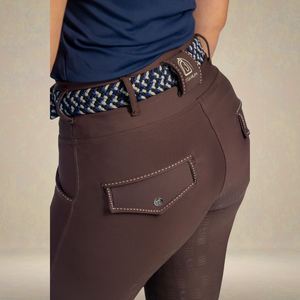 Titanium Performance Breeches - Chocolate