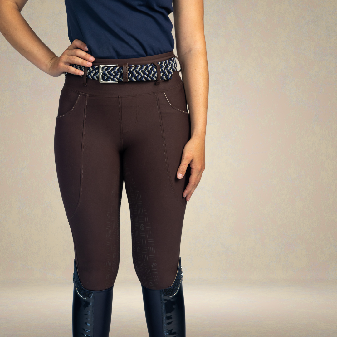 Titanium Performance Breeches - Chocolate