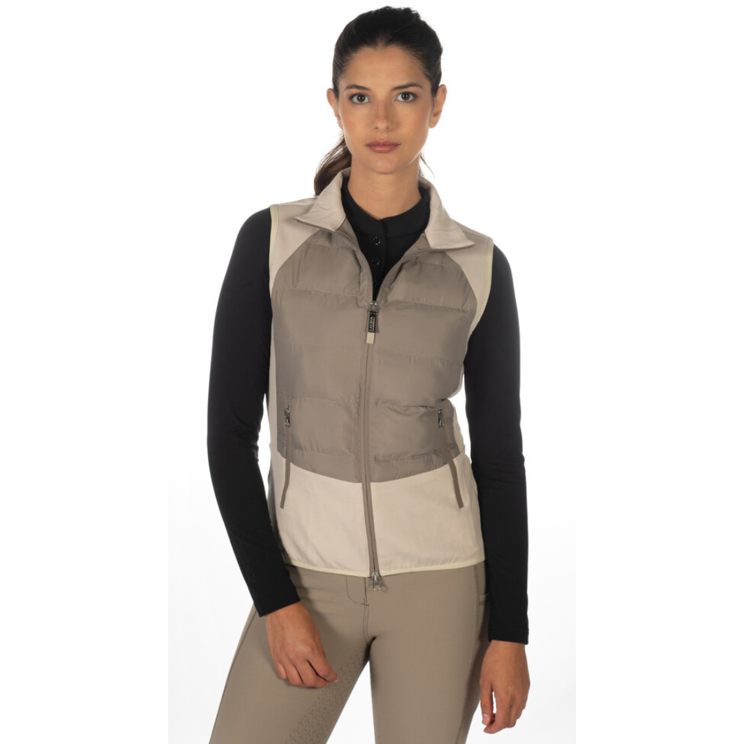 Amalfi-Functional-Vest-Taupe-Model