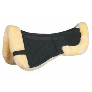 Corrective Lambswool Half Pad with Mesh Spine