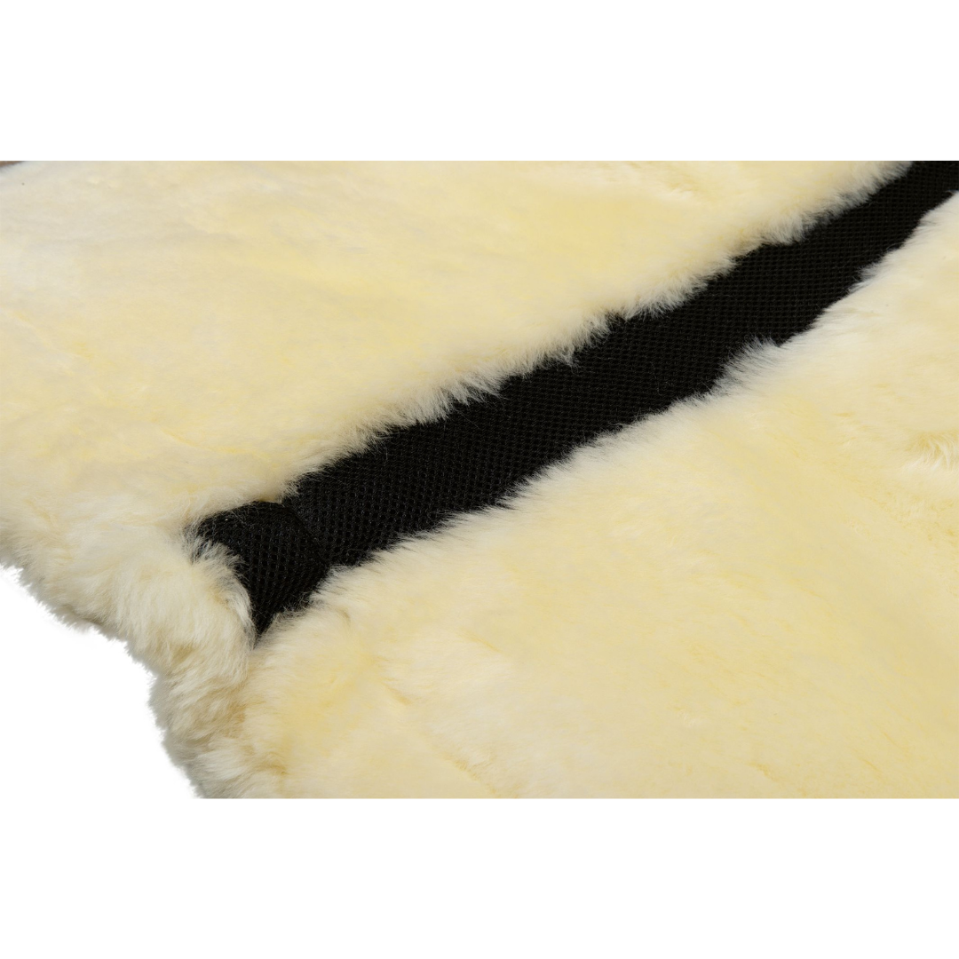 Corrective Lambswool Half Pad with Mesh Spine