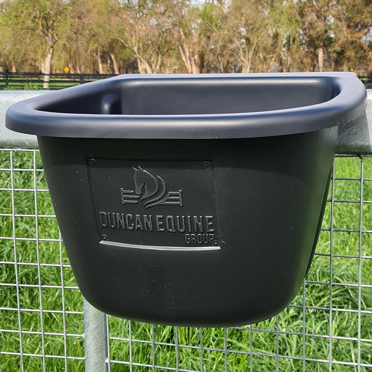 Duncan Equine Over the Rail Feed Bin