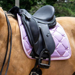 Voler Dressage Saddle Pad - Dusty Violet