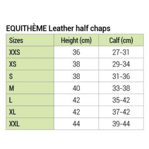 Leather Half Chaps