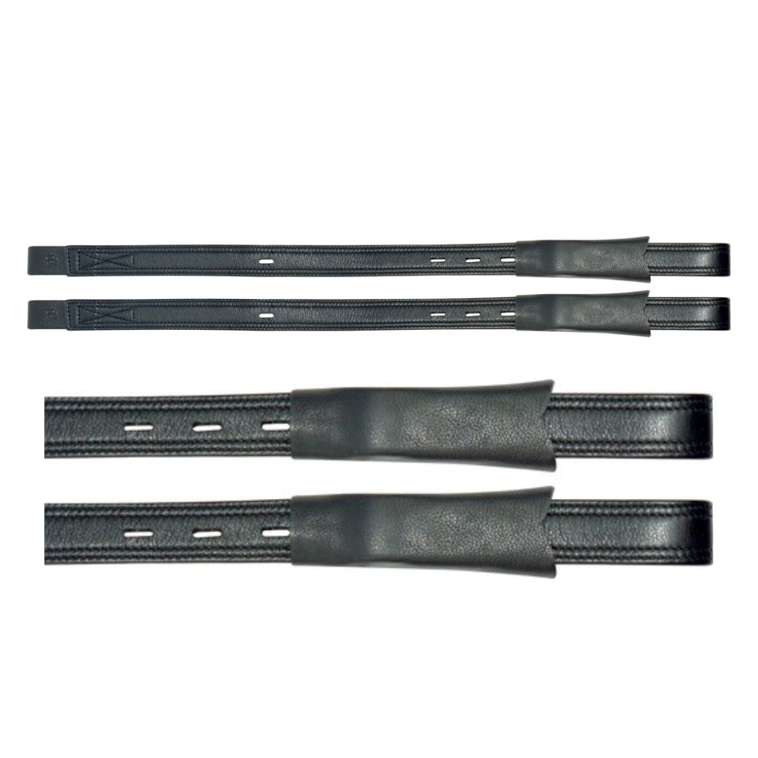 Eric-Thomas-close-contact-stirrup-leathers-black-detail