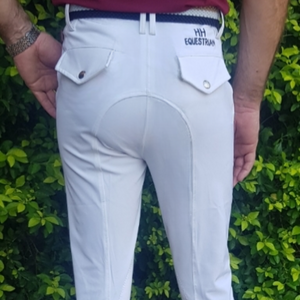 Men’s Coolmax Breeches - White