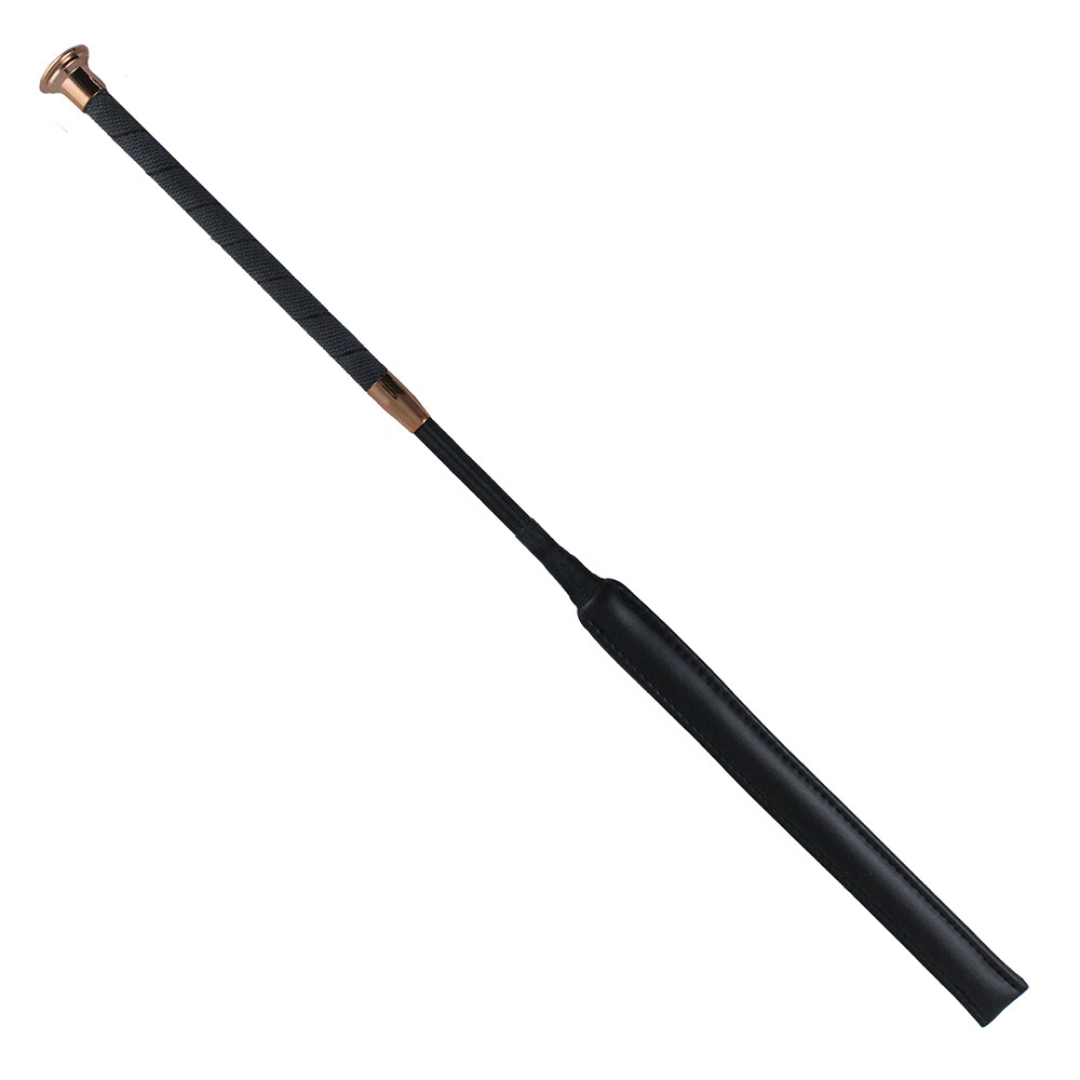 black showjumping bat with rosegold