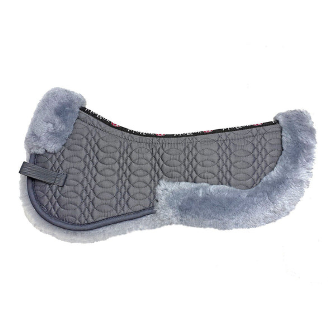 grey sheepskin half pad