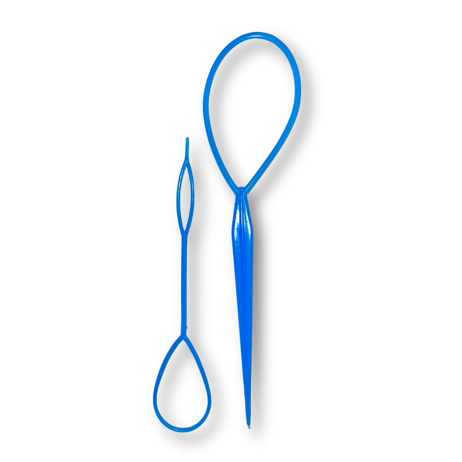 Blue plastic Topsy Tail Plait and Pony Tail puller