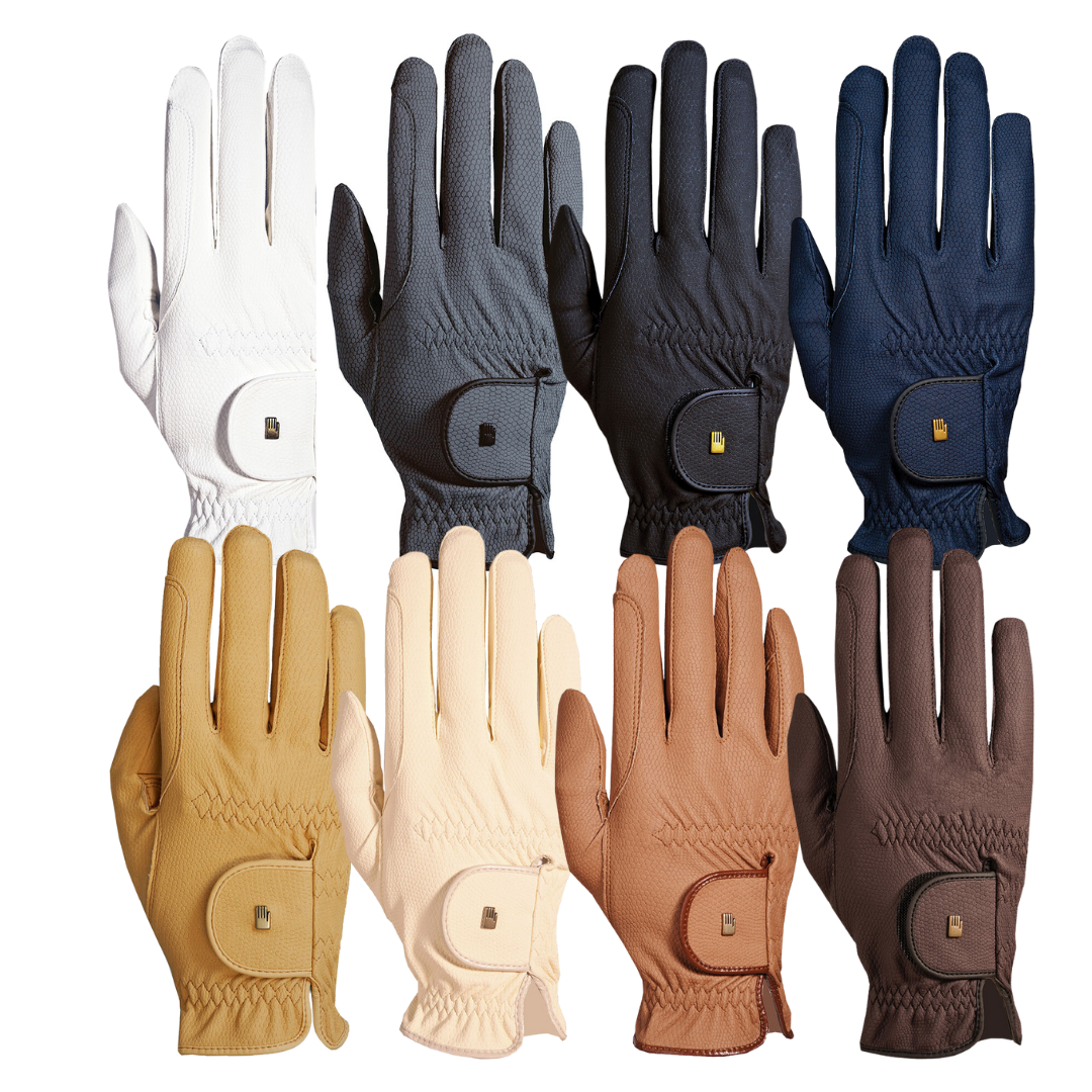 8 Roeckl equestrian gloves in different colours