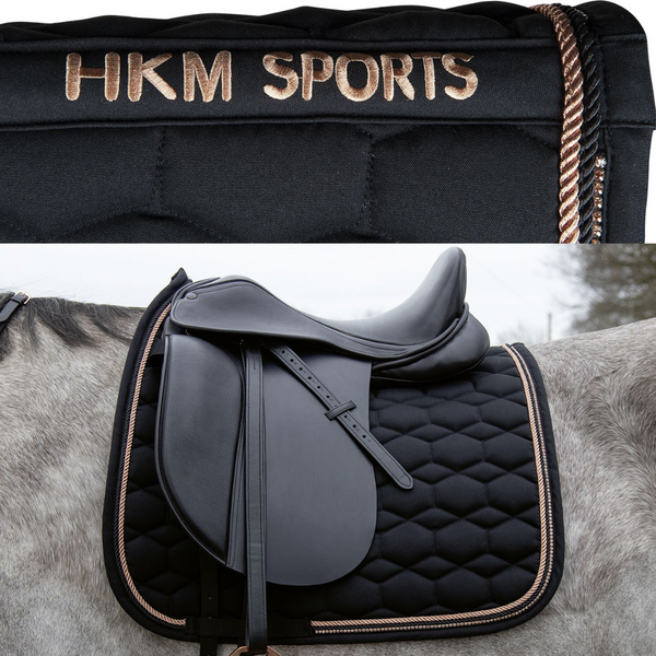 Rose Gold Glamour Saddle Pad The Horse Rug Whisperer