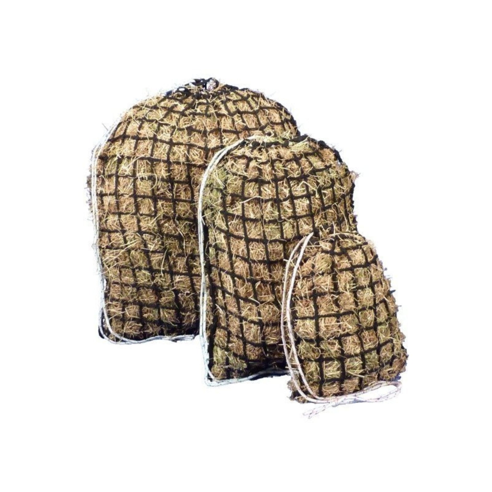 Black knotless hay nets