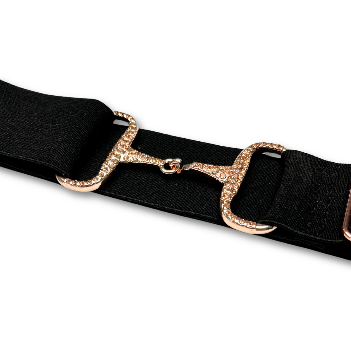 Elastic Diamante Bit Belt