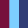 Burgundy Blue