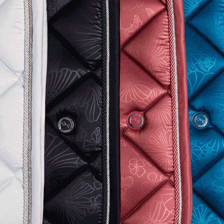 Floral Saddle Pad
