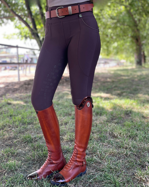 Titanium Performance Breeches - Chocolate
