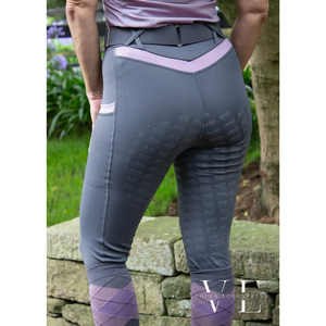 Voler Riding Tights - Dusty Violet