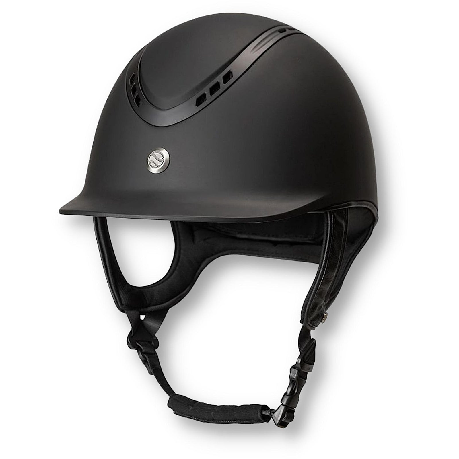 Pardus Smooth black helmet.