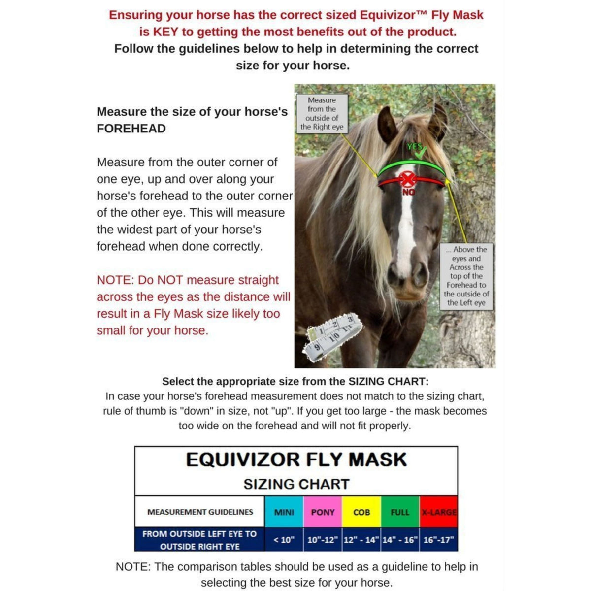 Equivizor Fly Mask - With Nose