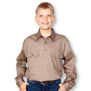 Just Country Boys 1/2 Button Shirt