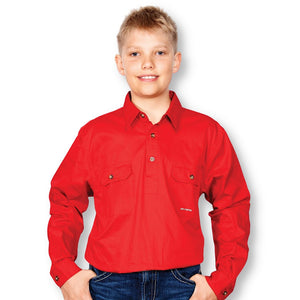 Just Country Boys 1/2 Button Shirt