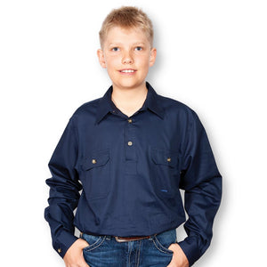 Just Country Boys 1/2 Button Shirt