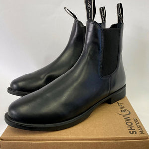 Showcraft Masters Leather Jodhpur Boots - Black