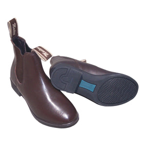 Leather Jodhpur Boots - Brown