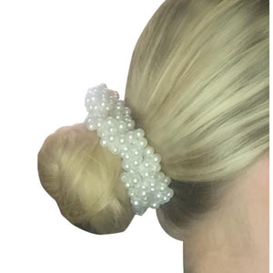 Pearl Hair Scrunchie