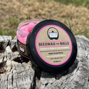Beeswax Balls - Pink