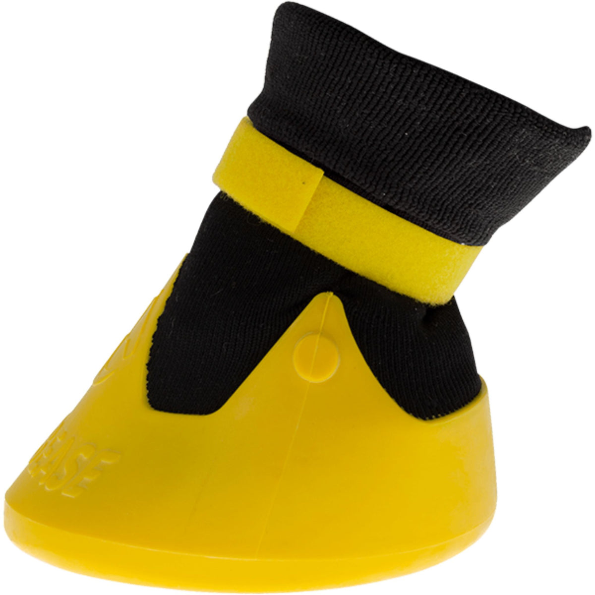 Yellow hoof sock
